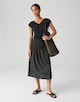 Midi-rok Ropani palm leaves