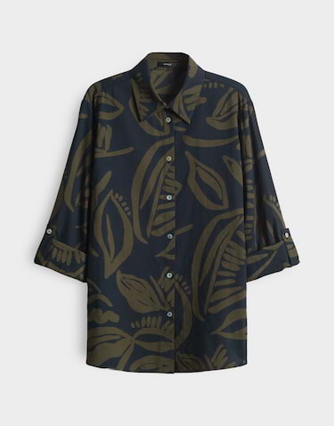 blouse à manches longues Fumine tropical