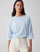 Shirt met driekwartmouwen Sollika structure