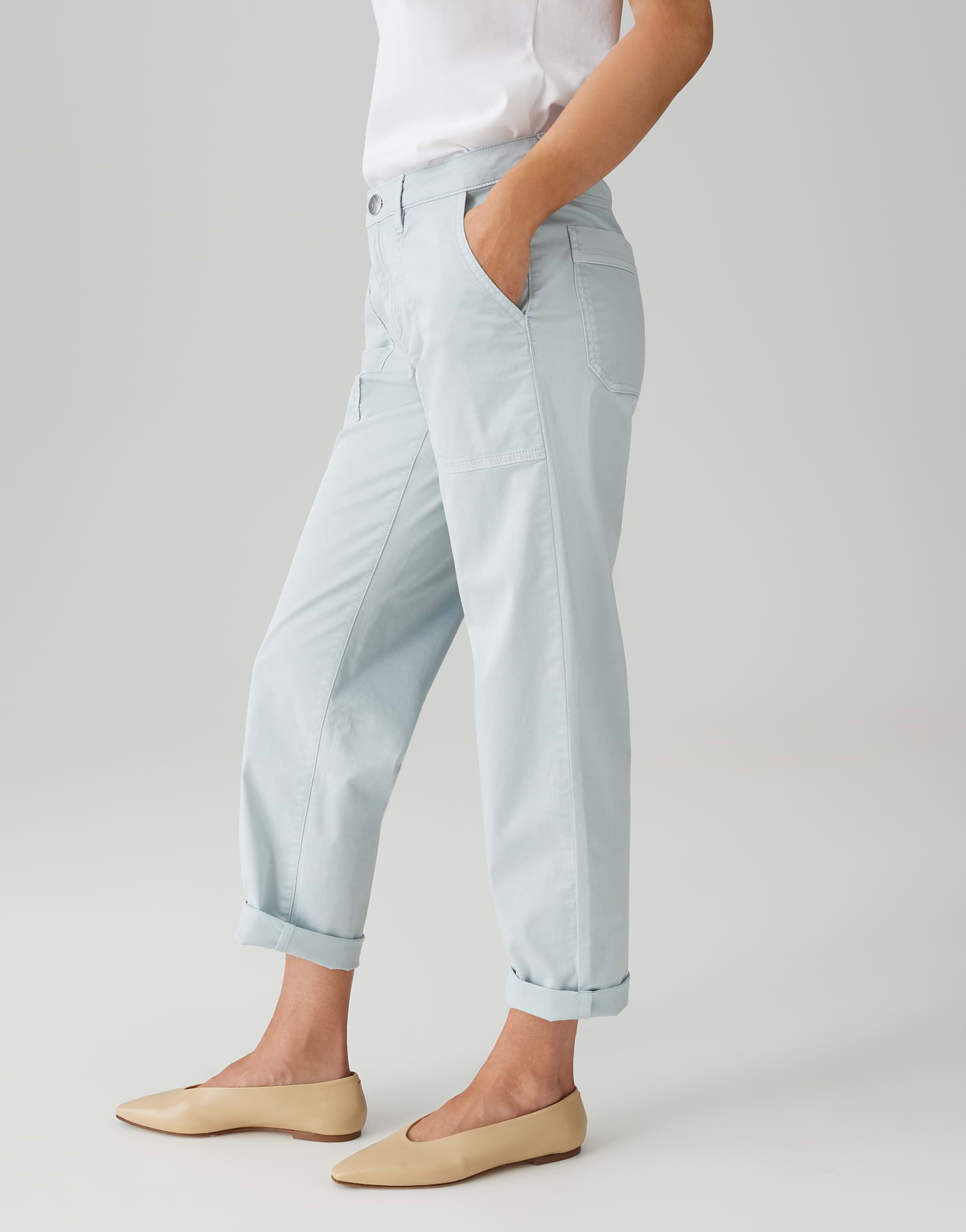 Baisa 50 オリジナル City Pants Lisana cool blauw online bestellen | OPUS online shop