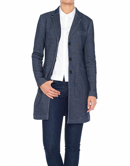 Jacquetjas Halini Denim Blauw Online Bestellen Opus Online Shop