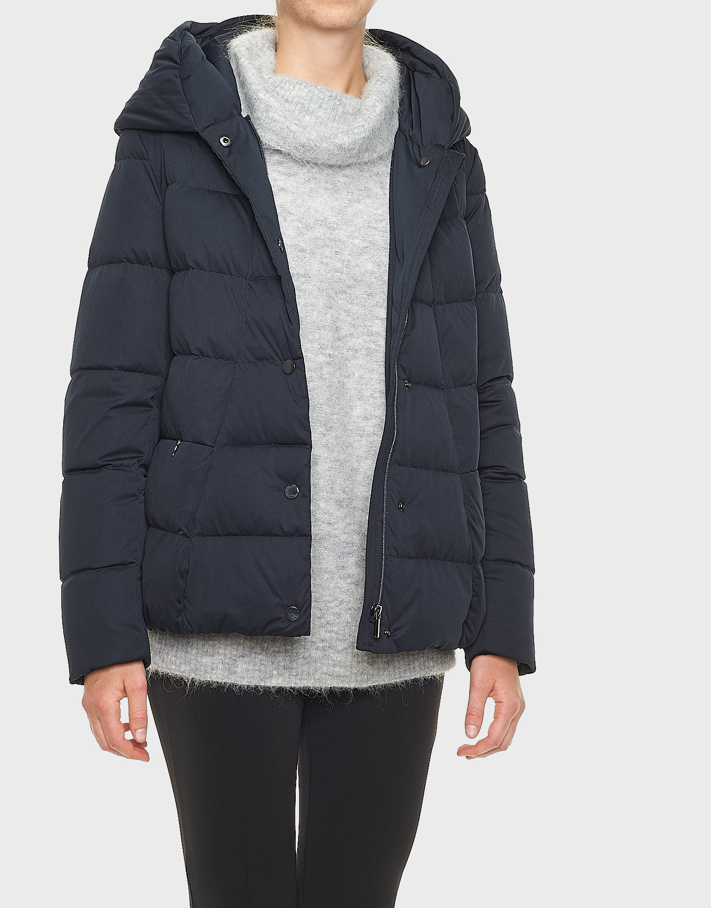 Down jacket Hamza blue by OPUS | shop your favourites online