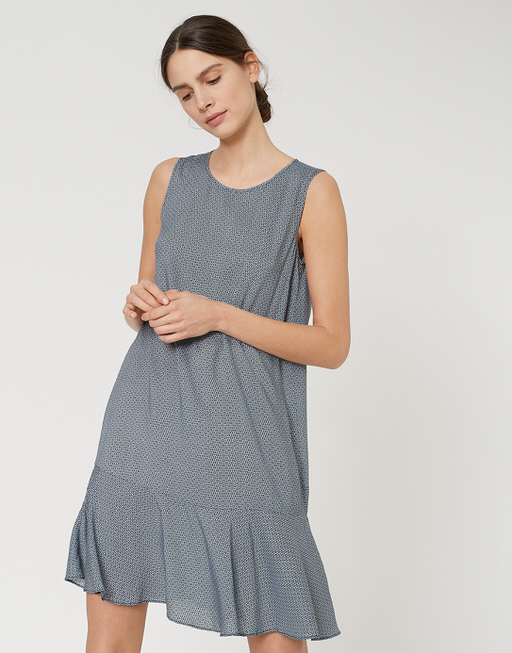 Sommerkleid Wenola blau online bestellen | OPUS Online Shop