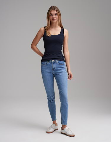 Blauw topje dames 2025