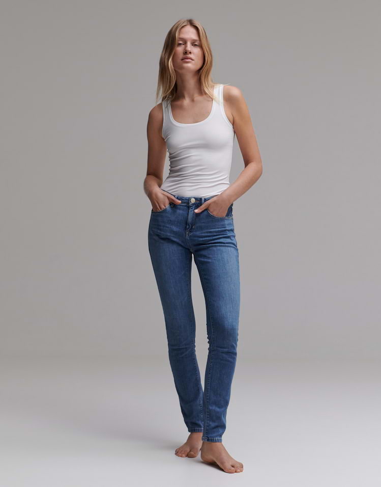 Blaue Damen-Jeans Eva