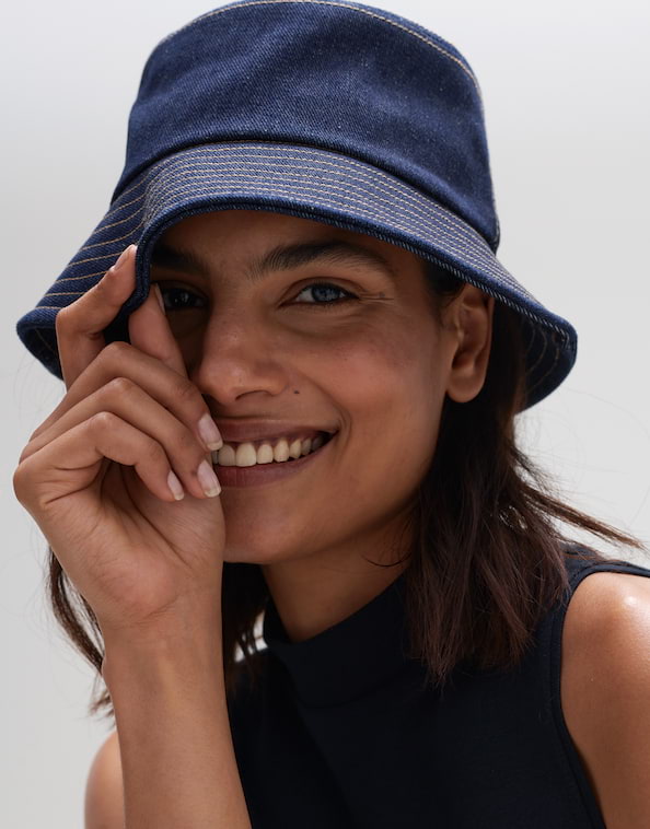 Bucket Hat Asemi hat blau online bestellen OPUS Online Shop