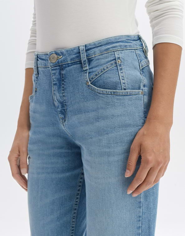 Carrot Jeans Loryn iced blau online bestellen OPUS Online Shop