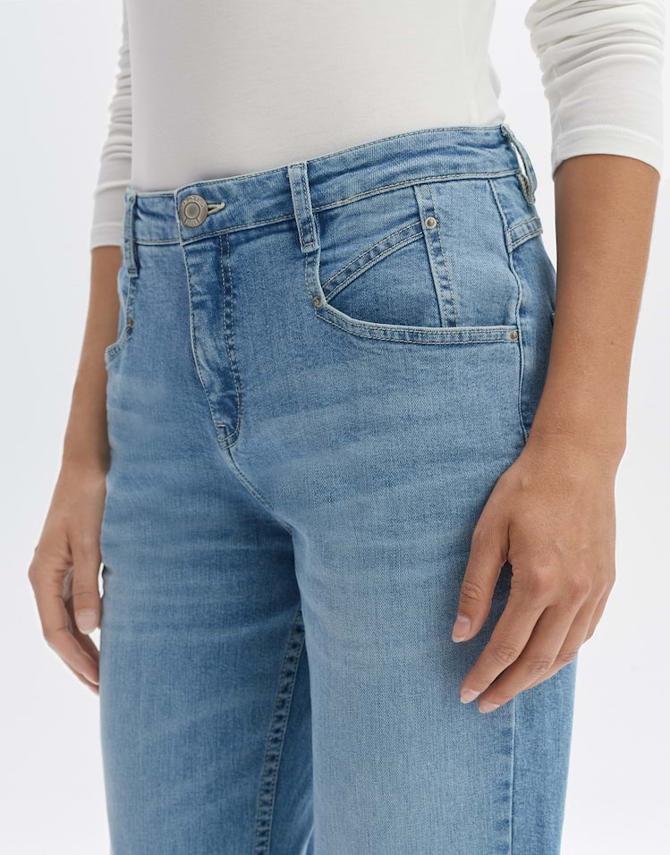 Carrot Jeans Loryn iced blau online bestellen OPUS Online Shop