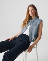 Produktbild von OPUS Anzugweste WILYA Slim Mit Stretch-Anteil