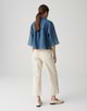 short sleeve blouse Femse
