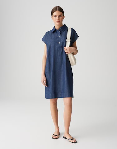 Mini jurk Wellja blauw online bestellen OPUS online shop