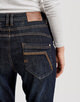 Boyfriend jeans Letty rinsed blauw 