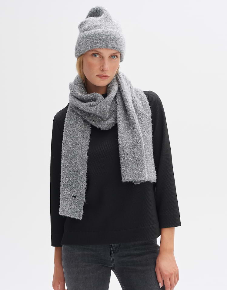 Strickschal Avelvi scarf grau OPUS bestellen Shop online | Online