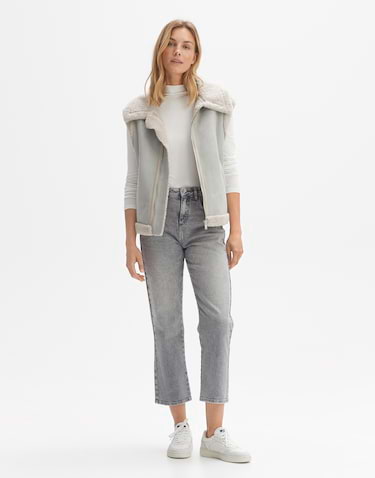 Ladies suede waistcoat online