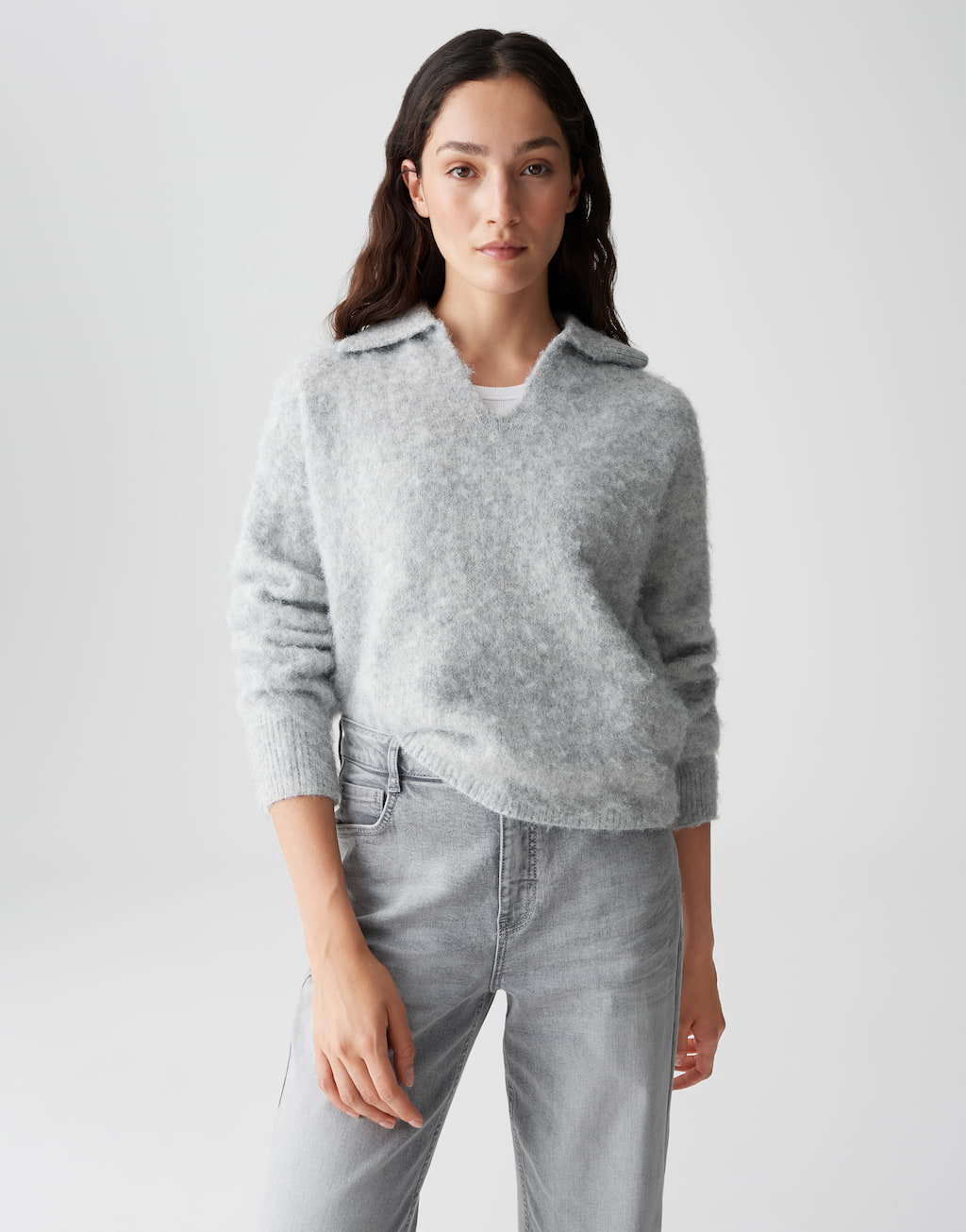 Pullover Pelsie grau OPUS