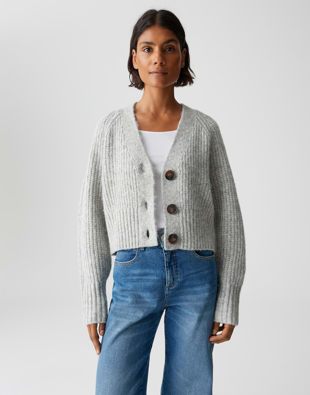 Strickjacken Doniki grau OPUS