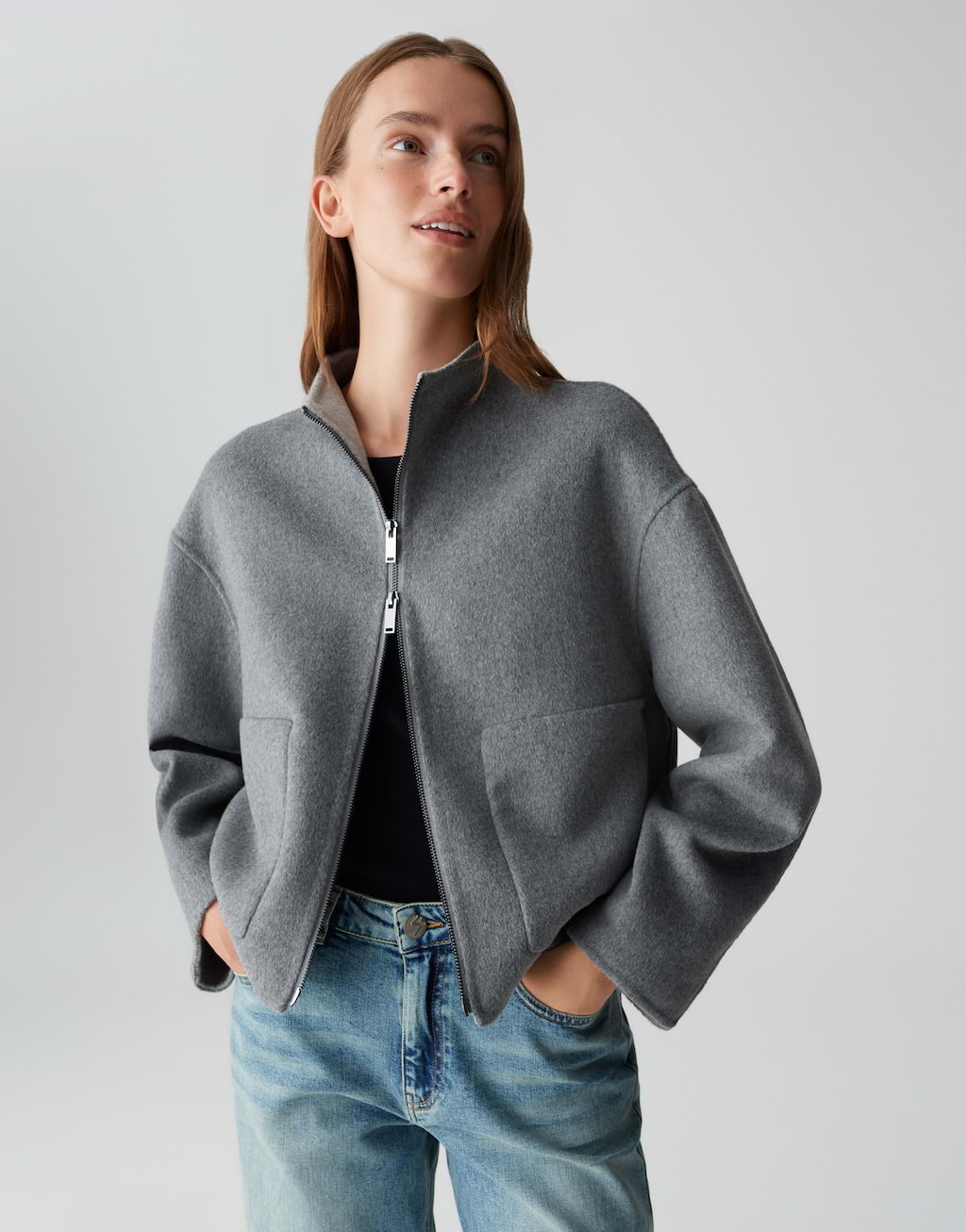 Jacken Helisa grau OPUS