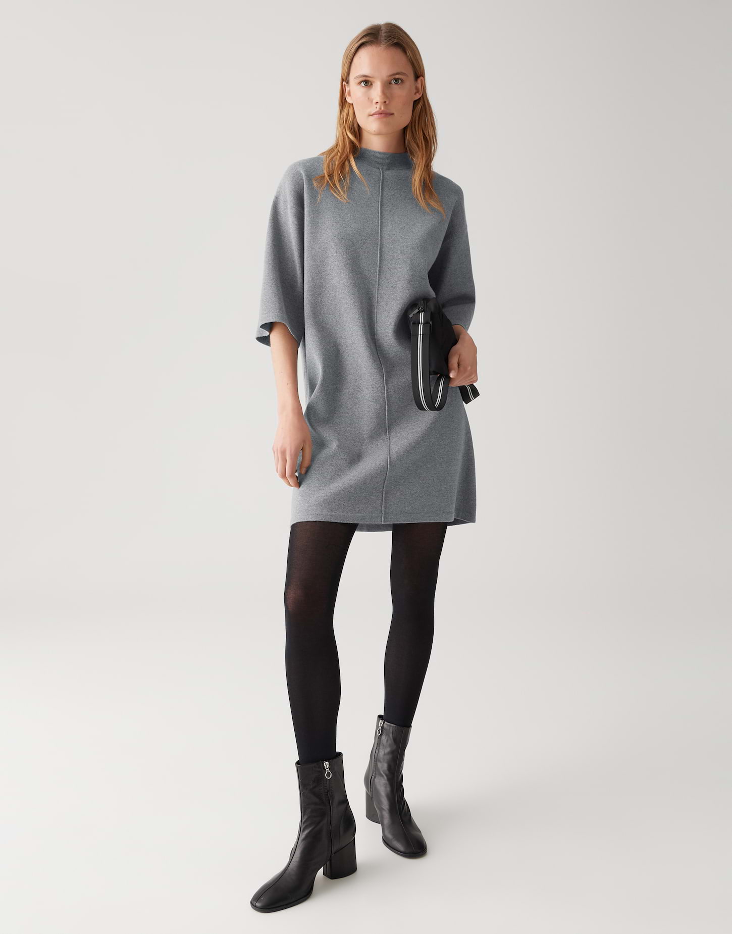 Mini dress Wanalo grey by OPUS