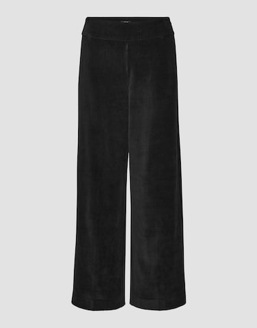 Velvet trousers Mohni black by OPUS shop your favourites online