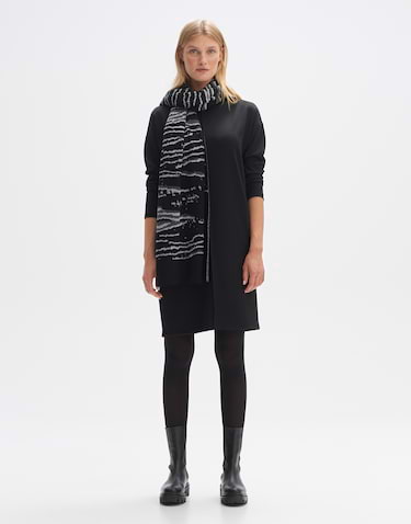 Strickschal Azebri scarf schwarz | Online bestellen Shop OPUS online