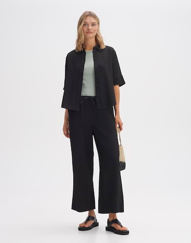 OPUS Culotte MALINO Wide Per Donna In Twill – Pantalone Elegante E Comodo