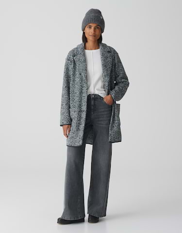 Black oversized coat womens outlet