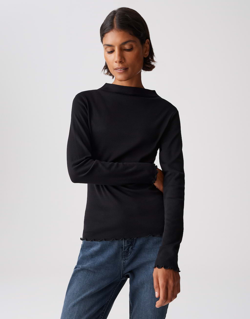 long sleeve shirt Soninchen black by OPUS | shop your favourites