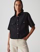 short sleeve blouse Fringo