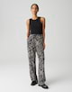 Wide Leg Pants Marou palm leaves