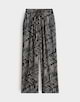 Wide Leg Pants Marou palm leaves