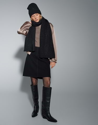 Schal Ashiny scarf schwarz online bestellen