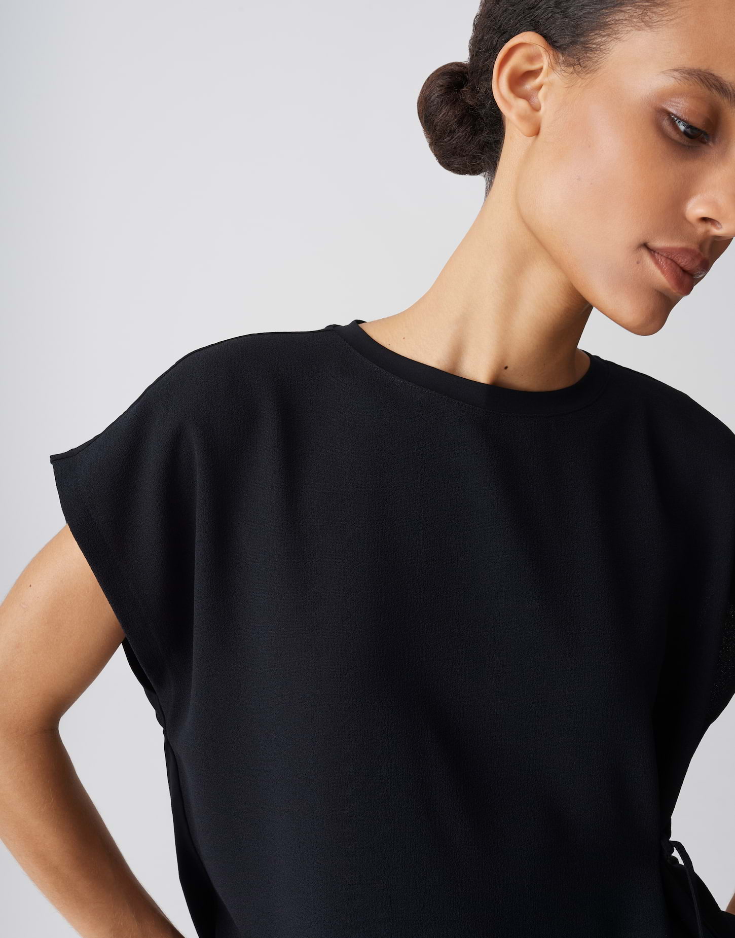 Kurzarmshirt Sifem schwarz online bestellen | OPUS Online Shop
