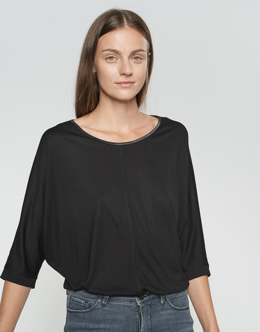Oversized shirt Sellina black by OPUS | shop your favourites online