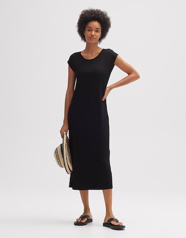 online | schwarz Jerseykleid OPUS bestellen Winston Shop Online
