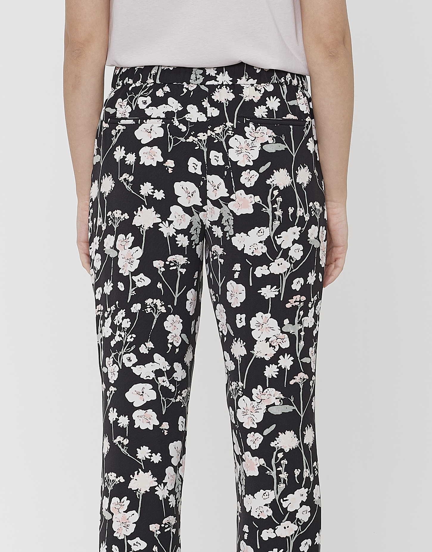 OPUS Damen Palazzo Jeans MIVA MODERN - Weite Jeans Mit Keileinsatz