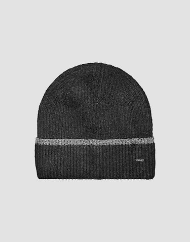Strickmütze Atippa cap schwarz online | bestellen OPUS Shop Online