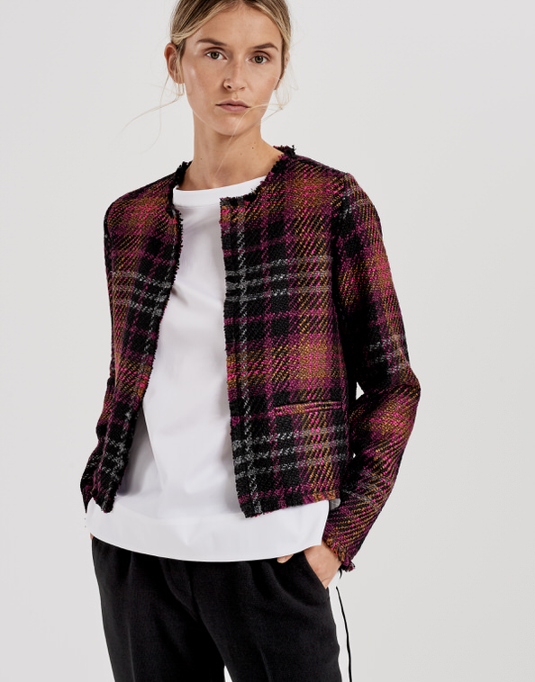 korte blazer zwart