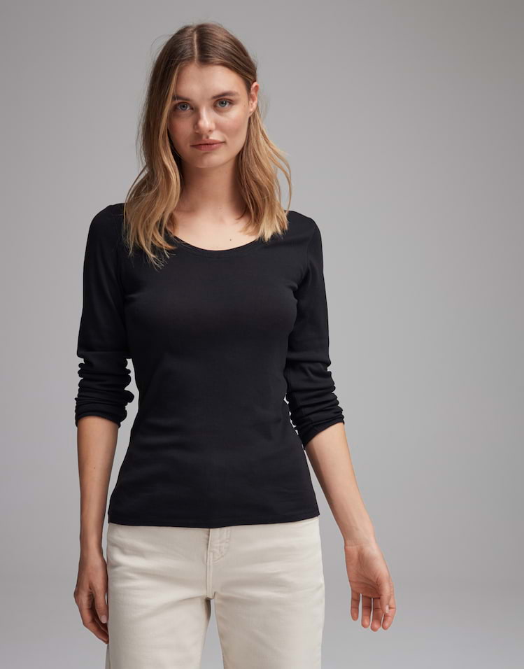 Shirt Sittera schwarz online bestellen | OPUS Online Shop