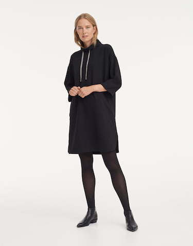 Jerseykleid Wameli schwarz online bestellen | OPUS Online Shop | Sommerkleider