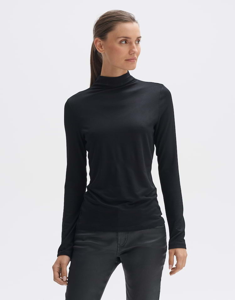 Long sleeve shirt by Smilla your online black favourites OPUS shop 